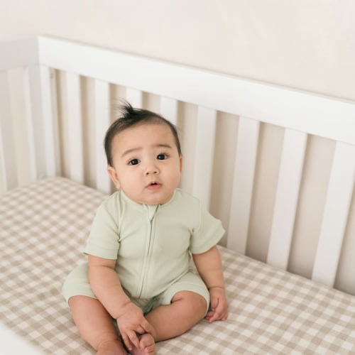 Linen Fitted Crib Sheet