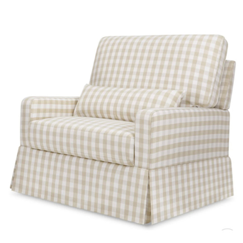 Namesake Crawford Pillowback Chair-And-A-Half Comfort Swivel Glider | Modern Nursery™