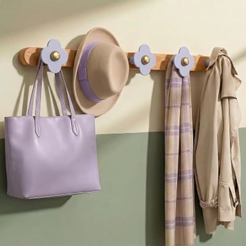 Tindbea Upgreded Heavy Duty Coat Rack Wall Mount for Entryway, Kids' Room