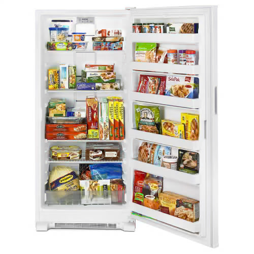 Whirlpool 17.7-cu ft Frost-free Upright Freezer (White) WZF34X18DW at Lowes.com