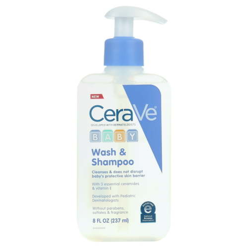 CeraVe Baby Wash and Shampoo 8oz/237ml