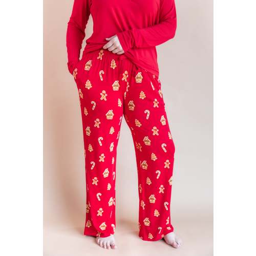 Women's Lounge Pants in Gingerbread