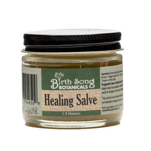 Herbal Salve- All Natural First Aid Ointment Made with Calendula and P– Birth Song Botanicals Co.