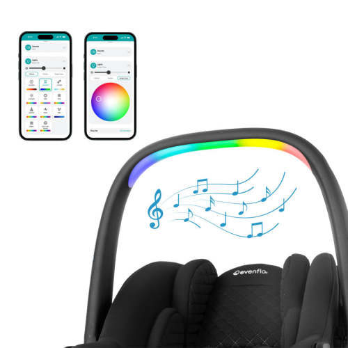 Evenflo Revolve180 LiteMax NXT Rotating Infant Car Seat with SensorySoothe - Evenflo® Official Site – Evenflo® Company, Inc