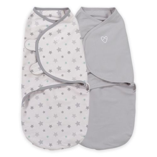 SwaddleMe® Original Organic Swaddle Small/Medium 2-Pack-Starry Skies