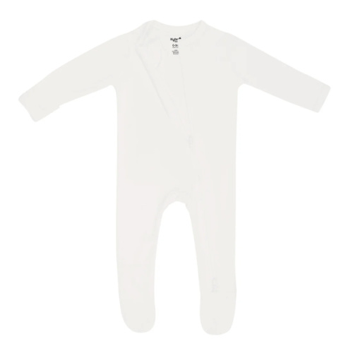 Zippered Footie in Cloud | Baby Footie Pajamas | Kyte Baby