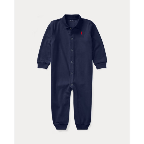 Soft Cotton Polo Coverall | Ralph Lauren