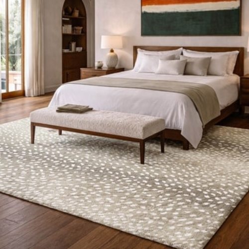 Premium Washable Super Soft Animal Print Dream Shag Rug