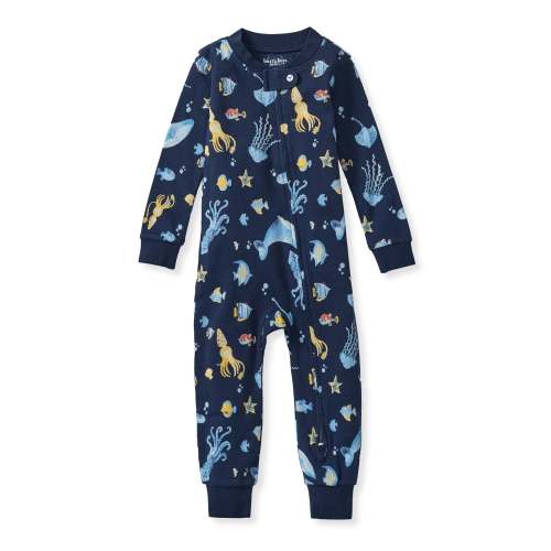12 months. Under the Sea Organic Cotton Sleeper – Burt's Bees Baby