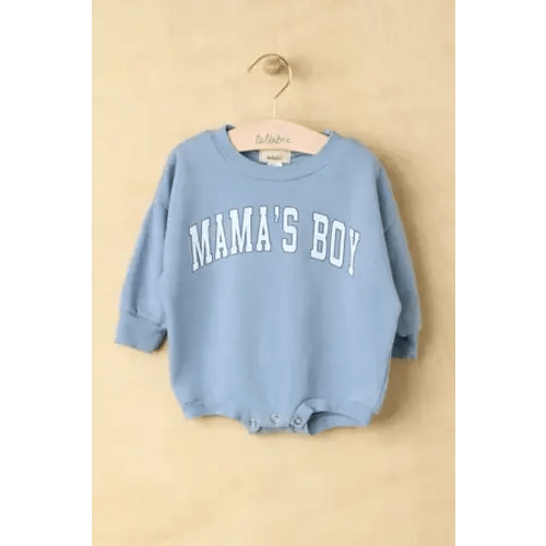 Mamas Boy Bubble in Light Blue | Tullabee