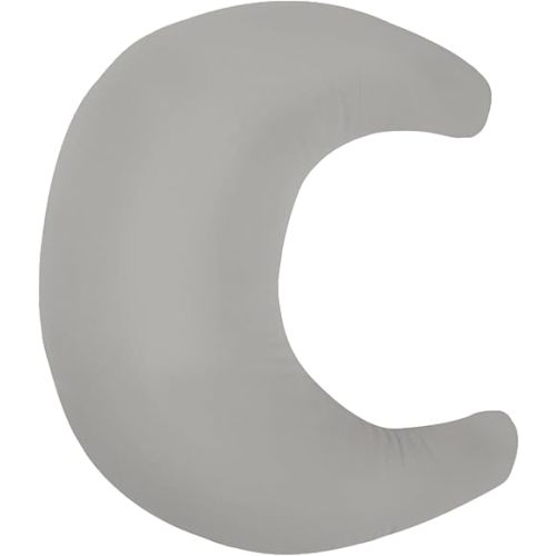 snuggle me Organic Nursing Pillow (New 2025 Design) | Bottle & Breastfeeding Pillow with Organic Cotton Cover & Fiberfill, Machine Washable Feeding Pillow, Newborn Essentials Must Haves (Stone) - v2