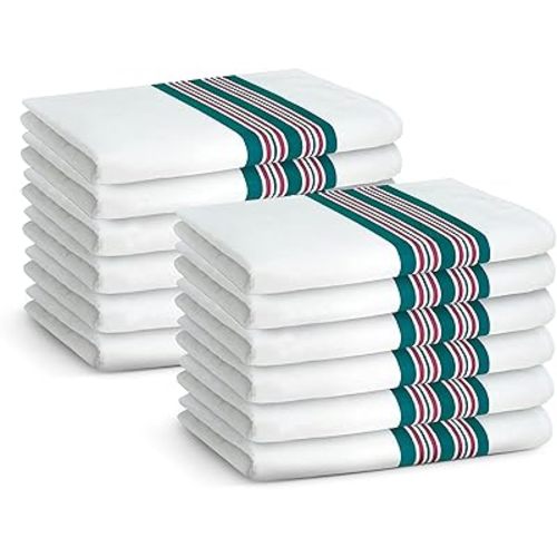 Avalon Bedding Cotton Receiving Blankets - (Pack of 12) Size 30x40 Inch, 100% Soft Cotton, Hospital Swaddles for Newborns, Hospital Swaddles Blankets, Perfect for Swaddling and Wrapping