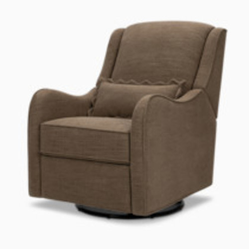 Namesake Devon Recliner and Swivel Glider - Performance Truffle Eco-Basketweave