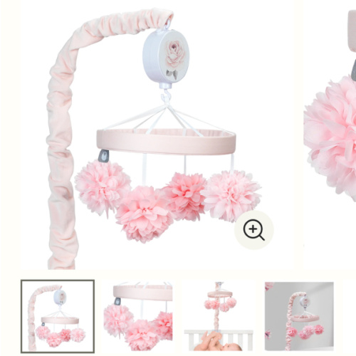 Coquette Floral 3-Piece Crib Bedding Set