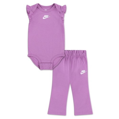 Bodysuit & Paperbag Waist Pants Set
