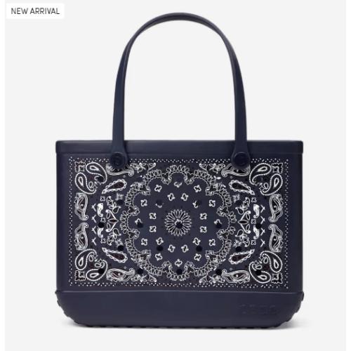 Original Bogg Bag- Bandana Navy Me Crazy
Our largest, haul-it-all bag.