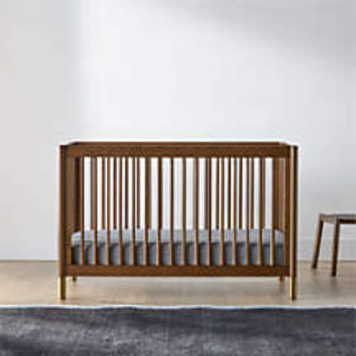 Babyletto Gelato Walnut Wood 4-in-1 Convertible Crib
