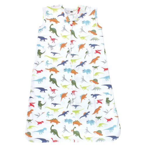 Hudson Baby Infant Boy Cotton Sleeveless Wearable Sleeping Bag, Sack, Blanket, Multicolor Dinosaurs, Size: 6-12 months