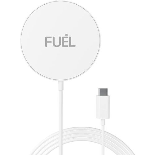 iPhone Charger Fast Charging MagSafe Charger - Fuel - 15W Magnetic Wireless Charger - Magnetic/MagSafe Charging Pad for iPhone 17 Pro Max/Air/16 Pro Max/15 Pro Max/14/13/12 & AirPods Gen 4/3/2/Pro 3/2