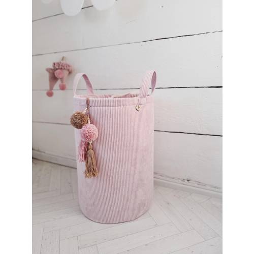 Fabric laundry basket, Toy storage, Toy storage bin, Handmade storage bin, Nursery basket, Nursery storage basket, Kid laundry organizer