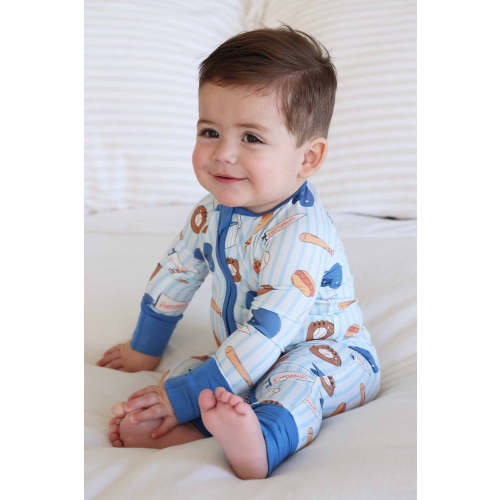Ballpark Bros Convertible Zip Romper