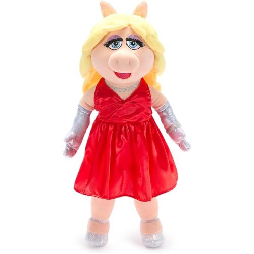 Disney Store Official Miss Piggy Plush - The Muppets Show Collectible Stuffed Animal with Embroidered Features & Detailed Plush Sculpting - Disney Toys for Muppets Fans - 18 Inches