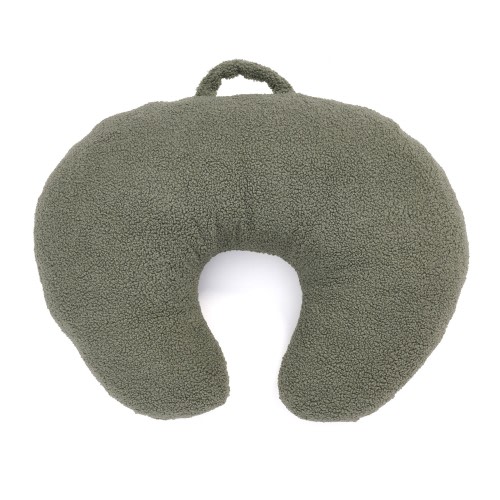 Bilbi boucle Nursing Pillow Dark Sage
