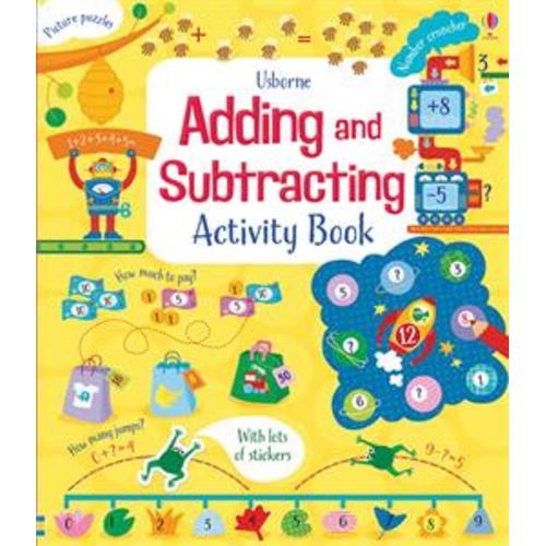 Usborne Books & More. Adding and Subtracting Activity Book
