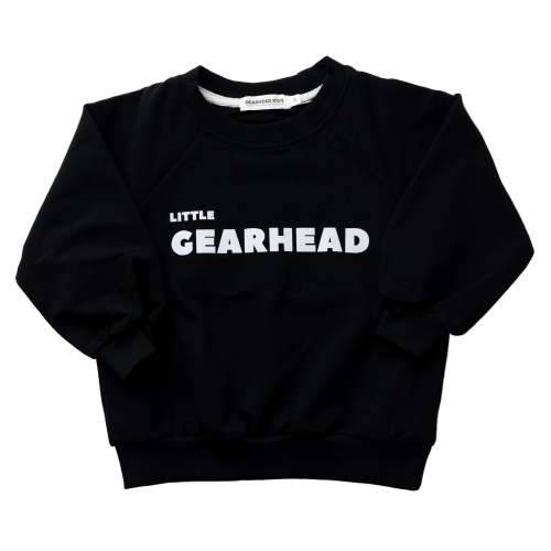 Little Gearhead Sweatshirt for Kids | Organic Cotton Crewneck – Gearhead Kids
