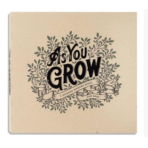 As You Grow: A Modern Memory Book for Baby (Heirloom Story Books and Guided Journals)