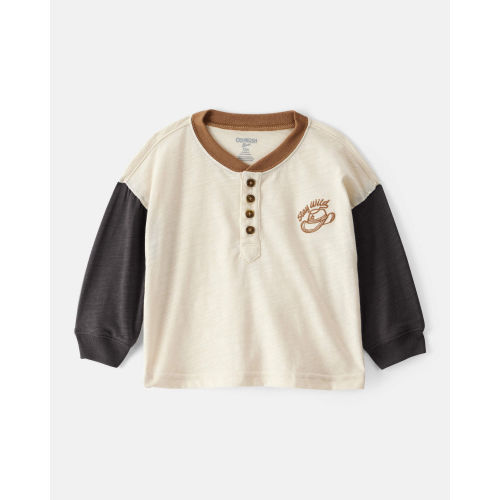 Baby Boy Stay Wild Henley Top - OshKosh | Carter's