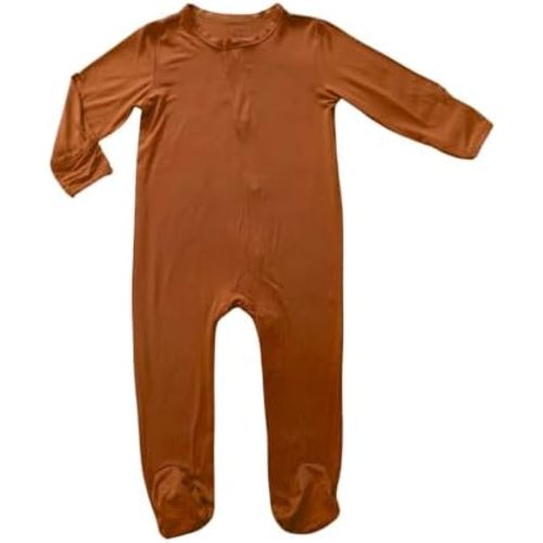 Avee & Co Footie Pajamas - Quick Magnetic Fastener Sleeper for Baby Boy and Girl (0-24 months)