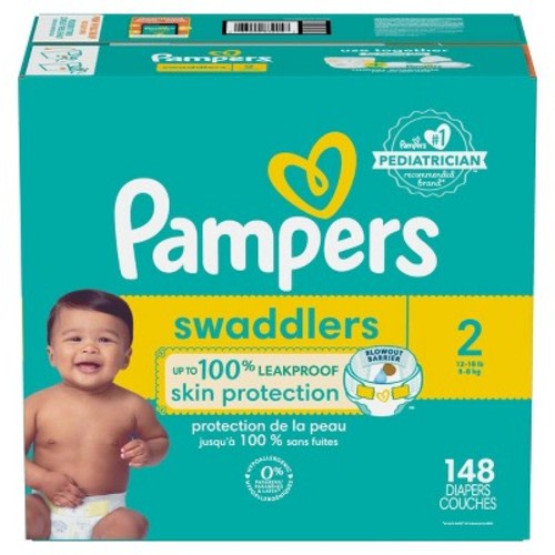 Pampers Swaddlers Active Baby Diapers - (select Size And Count)