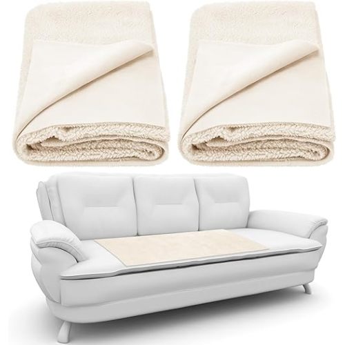 2 Pcs Medical Sheepskin Pad 30" x 60"
