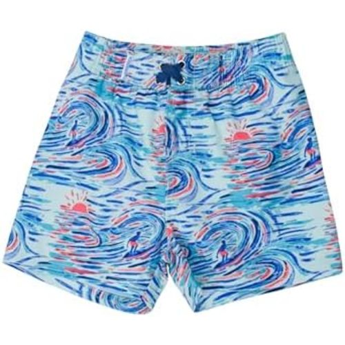 RUGGEDBUTTS Boys UPF50+ Sun Protection Novelty Swim Trunks