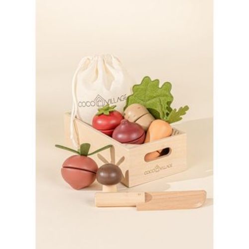 Coco Village - Wooden Vegetables Playset