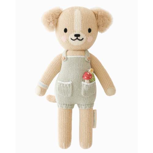 Theo the Puppy - Handknitted Doll - Regular size