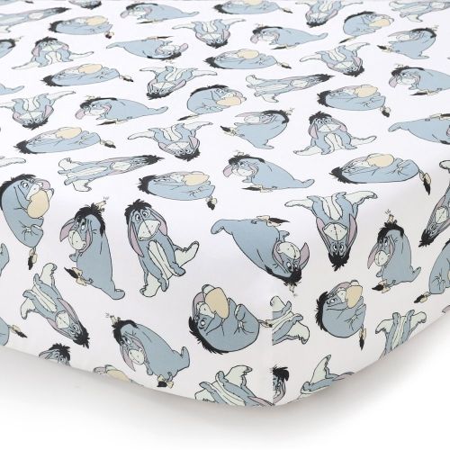 Disney Cot Fitted Sheet Eeyore