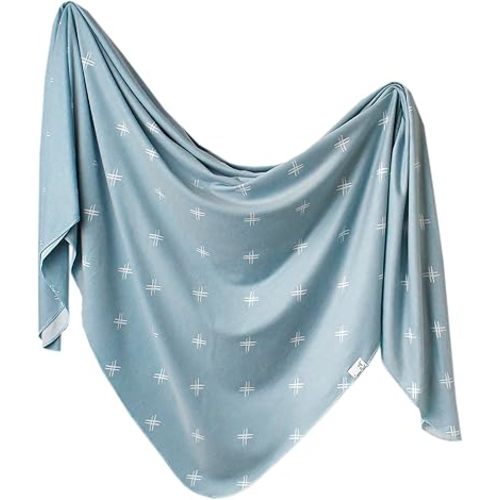 Copper Pearl Baby Swaddle Blanket - Premium Knit Baby Blanket, Large Soft Stretchy Receiving Blankets for Baby Boy and Girl, Swaddles for Newborn, Infant, and Toddler (Hayden)