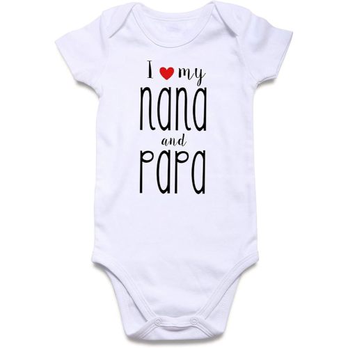 0-3m RAISEVERN Baby Boys Girls Clothes Infant Romper Newborn Bodysuits Funny Outfit 0-12 Months