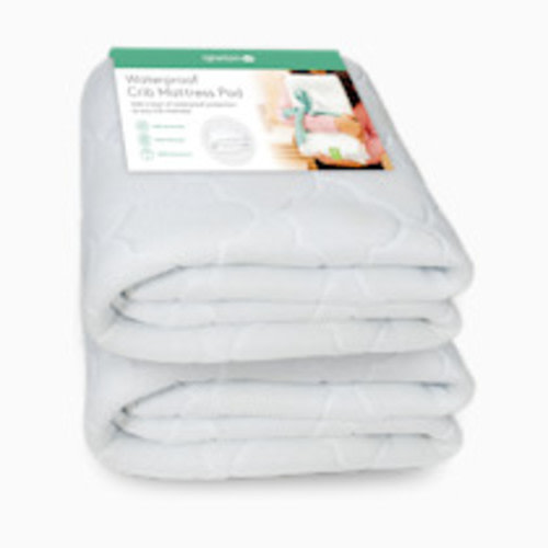 Newton Baby Waterproof Crib Mattress Pad - Two Pack