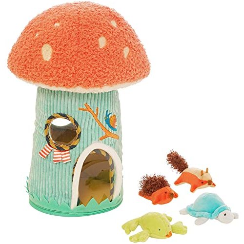 Manhattan Toy Toadstool Cottage Plush Fill & Spill Baby and Toddler Activity Toy