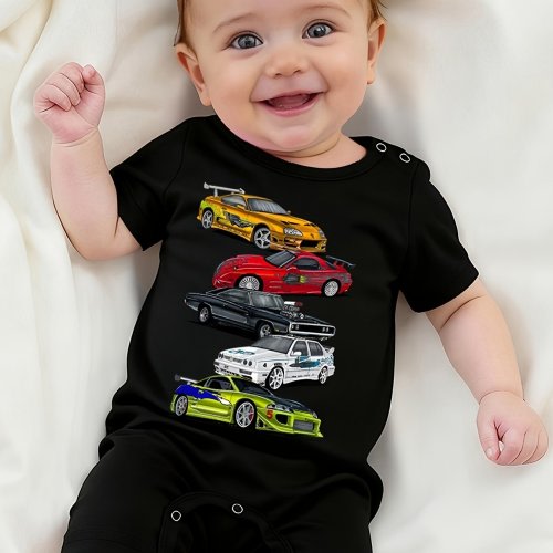 Print Summer Short-Sleeve Baby Romper, Soft, Comfortable, and Breathable Children's Clothing, Pregnancy Gift, Perfect for Outdoor