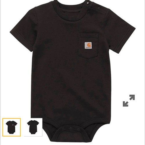 Kids' Short Sleeve Pocket Bodysuit (Baby) | Kid's In Stock Gear | Carhartt