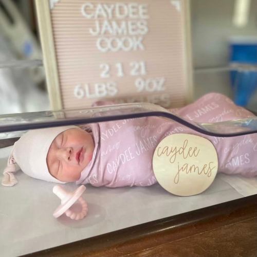 Personalized Mauve Baby Name Swaddle Blanket - Block