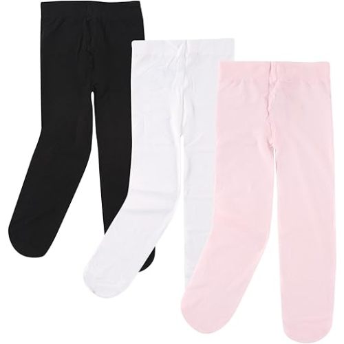 Baby Nylon Tights, Sz 0-9mo, 3pk