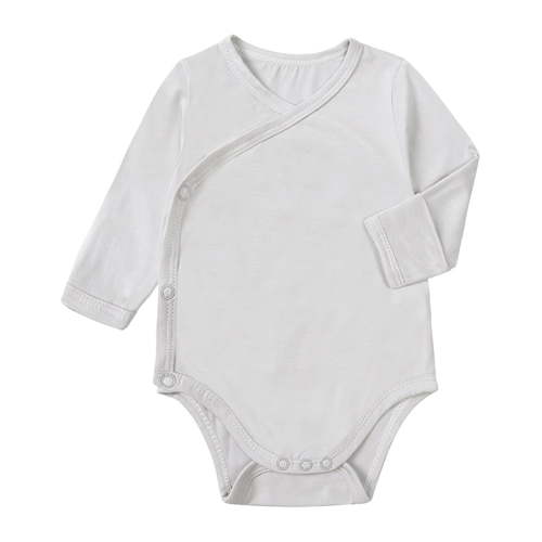 Bellafa Infant Baby Boy Girls Long Sleeve Side-Snap Bodysuit Onesies Unisex Newborn Romper Sleepers With Mitten Cuff 0-24M