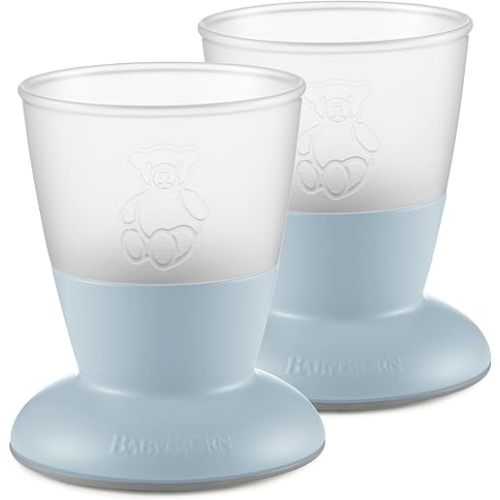 BabyBjörn Baby Cup, 2-pack, Powder blue
