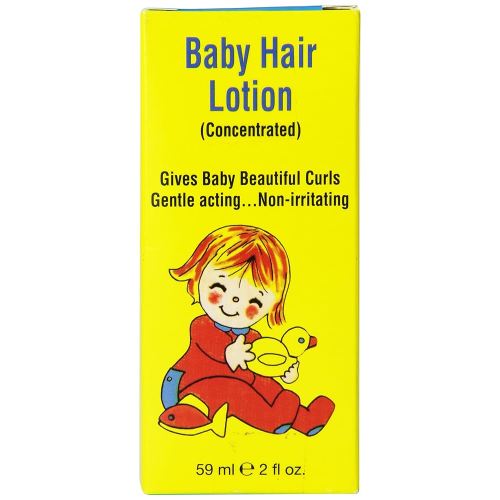Baby Hair Lotion – Concentrated Formula for Beautiful Curls, Gentle & Non-Irritating Hair Cream for Infants and Toddlers, 2 fl oz