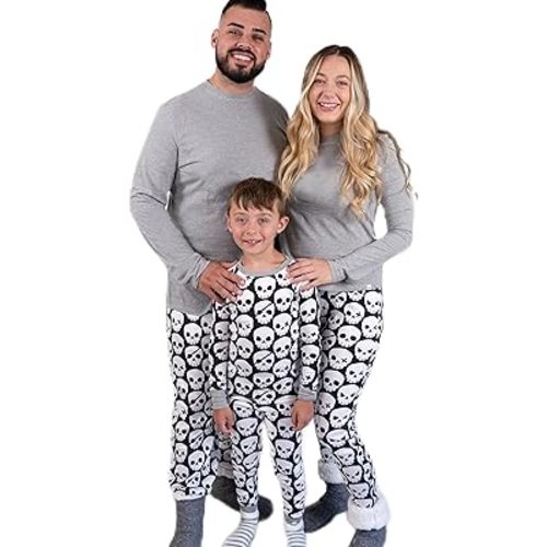HonestBaby Family Matching Holiday Pajamas 100% Organic Cotton for Men, Women, Kids, Toddlers, Baby Boys, Girls, Unisex, Pets